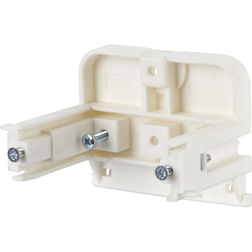 Metz Connect - Zubehör/Ersatzteile für modulares Anschlusssystem Halter o.Trennschale 130889 5010-I f.T-Nut Befestigung − 10 Stück