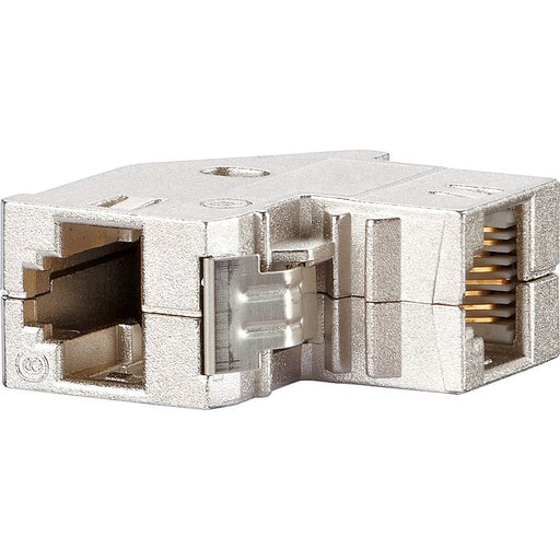 Metz Connect - Modulare Kupplung RJ45-Kupplung Cat.6 1309A1-I snap-in, 90Gr − 1 Stück