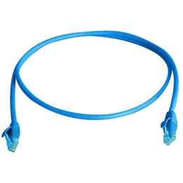 Telegärtner - Patchkabel Kupfer Patchkabel Cat5e 7,5m bl 100008958 U/UTP,PVC