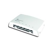 Telegärtner - Patchpanel Kupfer Mini-Verteiler Cat6A 100006988 MPD6-HS K RAL7035 − 1 Stück