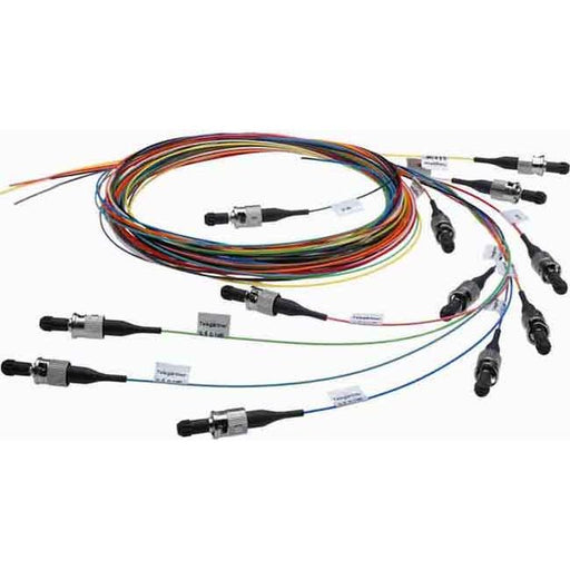 Telegärtner - LWL-Pigtail LWL Pigtail-Set TN-PS-12LC-50-OM3 12xLC türkis G50 OM3 − 1 Stück