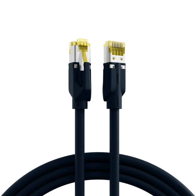 EFB-Elektronik - Patchkabel Kupfer Patchk.PUR Cat.6A outdoor K3130.10 sw Hirose TM31 10,0m sw