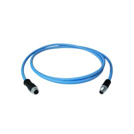 Telegärtner - Konfektionierte Leitung für steckbare Gebäudeinstallation STX M12x1-M12x1 VL 100017386 X-kod. Cat.6A(IEC)