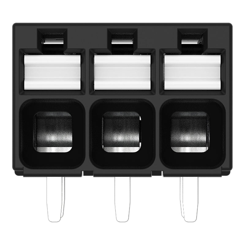 WAGO GmbH & Co. KG - Leiterplattenklemme THR-Leiterplattenklemme 2086-1203 Drücker,1,5mm²,sw − 288 Stück