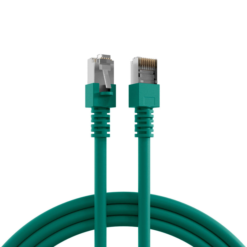 EFB-Elektronik - Patchkabel Kupfer Patchkabel Cat.5e EC5000 10m gn SF/UTP 2xRJ45 mit SF/UTP