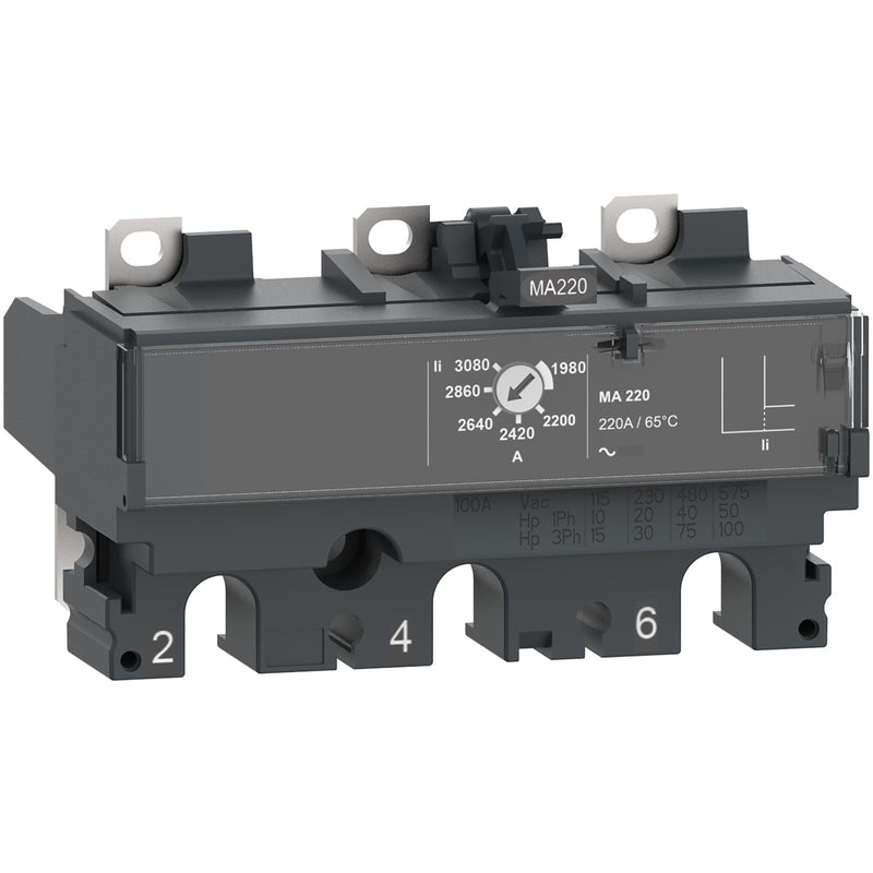 Schneider Electric - Auslöseblock für Leistungsschalter Auslösegerät magnetisch C103MA050 TM50 50A 3P3D für
