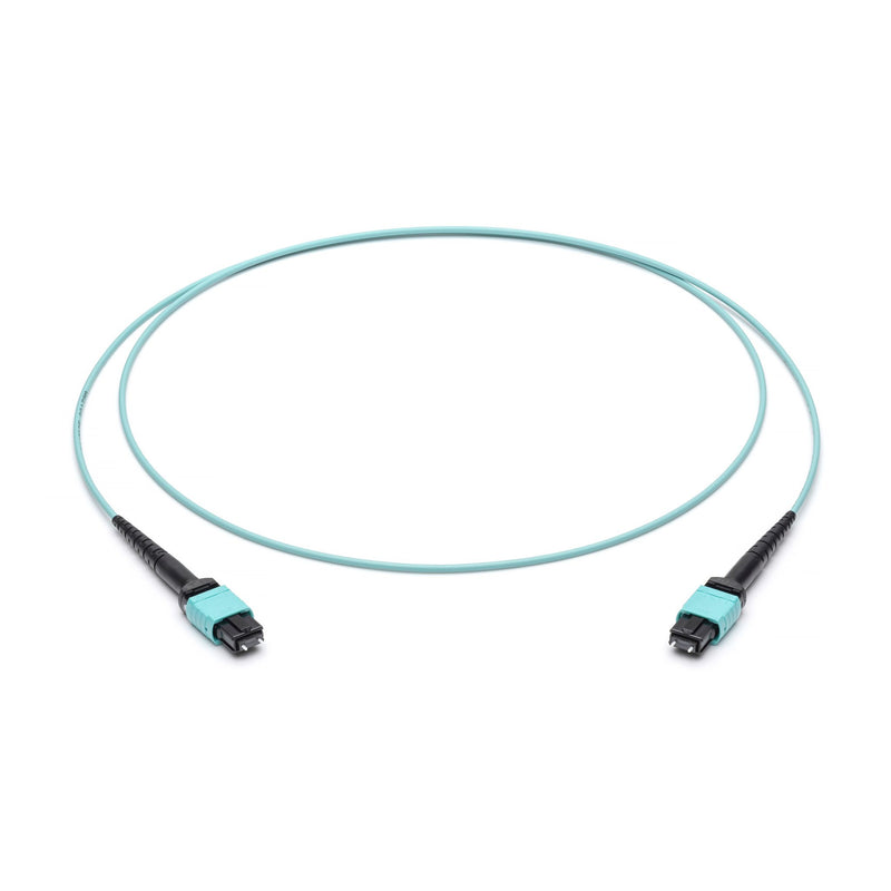 Corning - Patchkabel LWL LWL-Patchkabel 12F MPO PC JZCZC12QEZ-NB030M ST/ST OM4 30m türkis