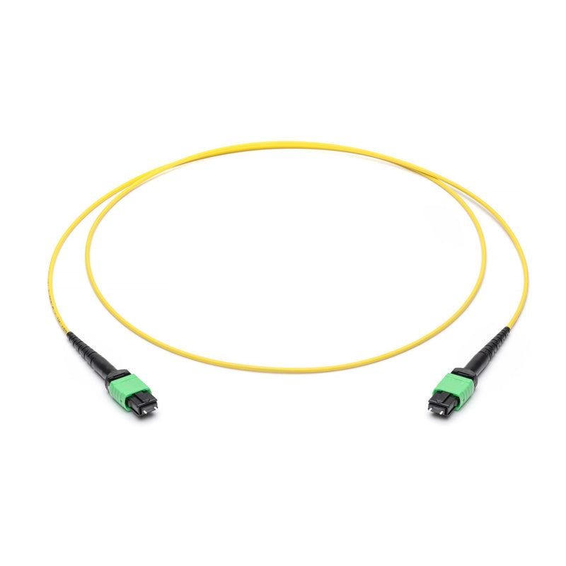 Corning - Patchkabel LWL LWL-Patchkab. 12F MPO APC JZEZE12GEZ-NB009M ST/ST OS2 9m gelb