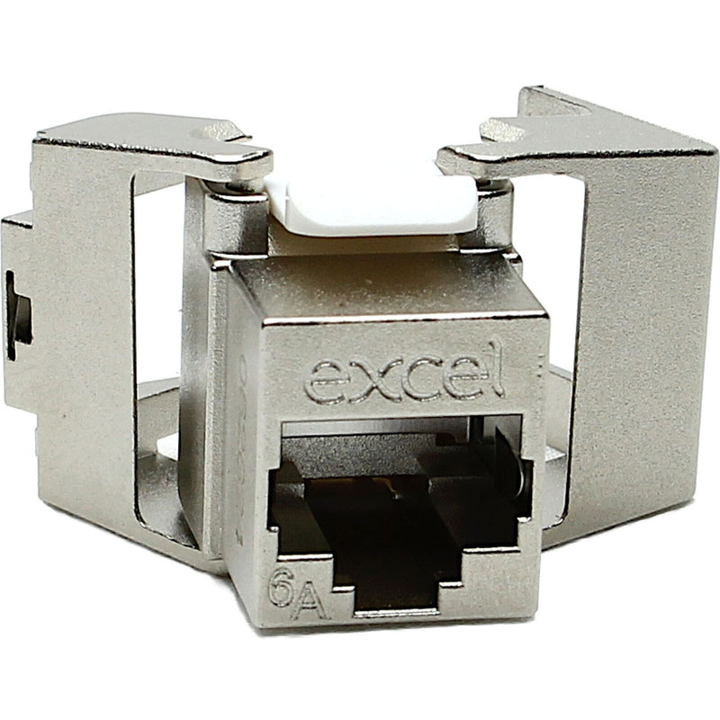Excel Networking - Patchkabel Kupfer Modul Keystone 100-973-24(VE24) Cat.6A (24er-Pack)