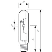 Philips Lighting - Halogen-Metalldampflampe ohne Reflektor Metall-Halogendampflampe CDM-T MWEco360/842 360W 4200K E40