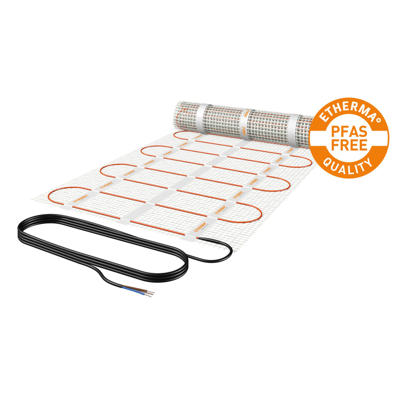Etherma - Elektrische Flächenheizung Heizmatte extra dünn eFLOOR-PRO-150-700 2.7mm, 525W, 230V