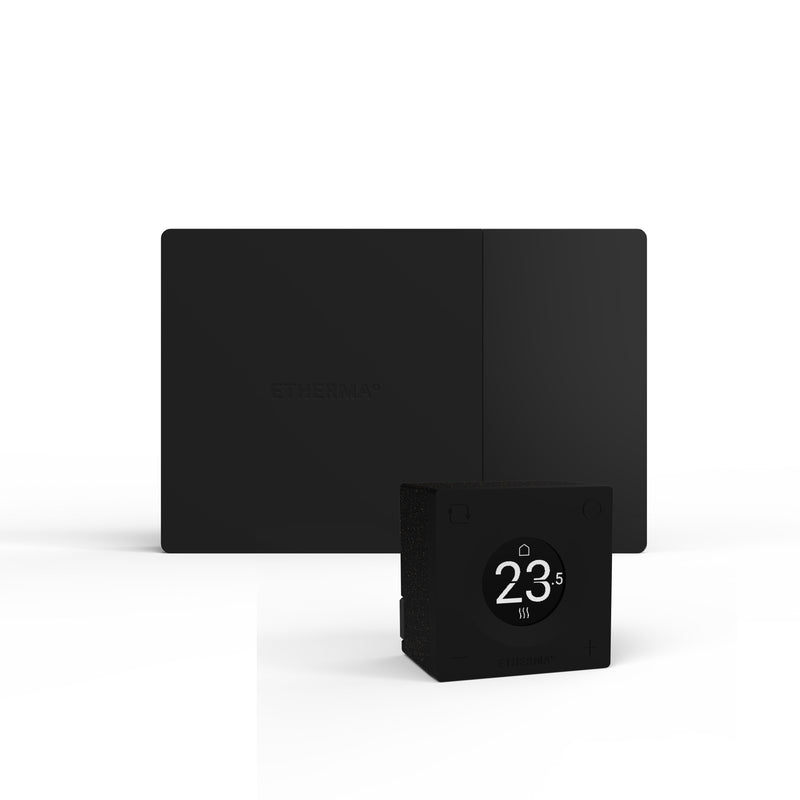 Etherma - Smart-Thermostat Set bestehend aus ET-SMARTSET-TH-B Funkempfänger und