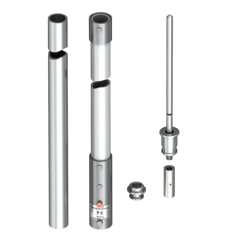 OBO Bettermann - Fangeinrichtung für Blitzschutz Isolierter Fangmast isFang IN 4000 4000mm