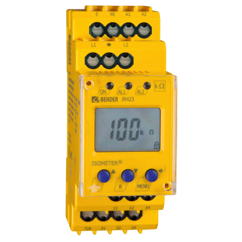 Bender - Isolations-/Erdschlussüberwachungsgerät Isolationsüberwachungsger. IR423-D4W-1-300V Schraubklemme