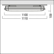 Zumtobel Group - Decken - /Wandleuchte LED - Feuchtraumleuchte AMP S 4600 #42930739 4000K