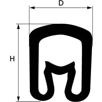 Lapp Zubehör - Kennzeichnungsmaterial Markierhülse-PA-2/R 61820080 − 100 Stück