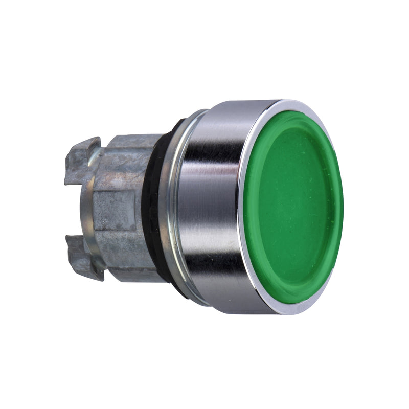 Schneider Electric - Frontelement für Drucktaster Frontelement, grün, flach ZB4BA34 f. Drucktaster D22mm