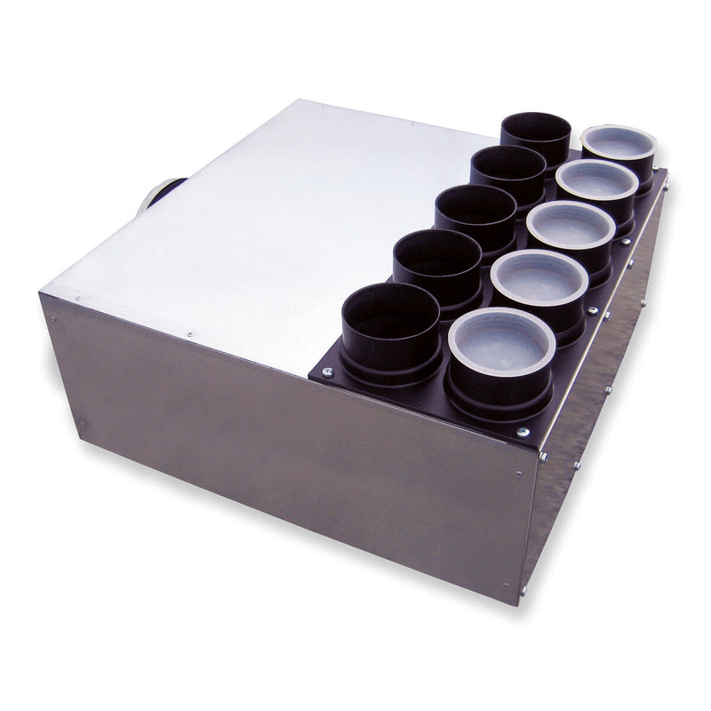 Helios Ventilatoren - Zubehör/Ersatzteile für Ventilatoren FlexPipe Verteilerkasten FRS-VK 15-75/180 Rund 75 / DN 180