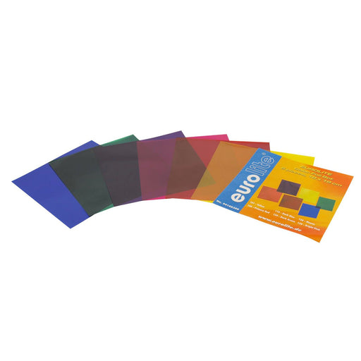 Scharnberger+Hasenbein - Mechanisches Zubehör/Ersatzteile für Leuchten Farbfolienset 19x19cm 82876 6Farben f.PAR56-Spot