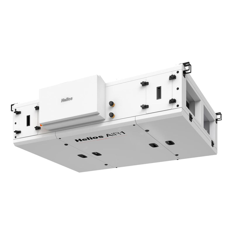 Helios Ventilatoren - Lüftungsgerät mit Wärmerückgewinnung gewerblich Lüftungsgerät mit WRG AIR1 XC 500 R AUL-Seite rechts
