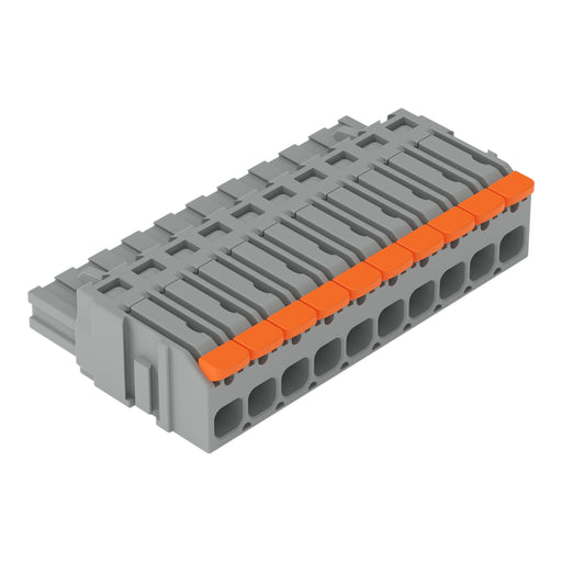 WAGO - Kabelsteckverbinder für Leiterplattensteckverbinder 1-Leiter-Federleiste 2231-1116/327-9037 − 25 Stück