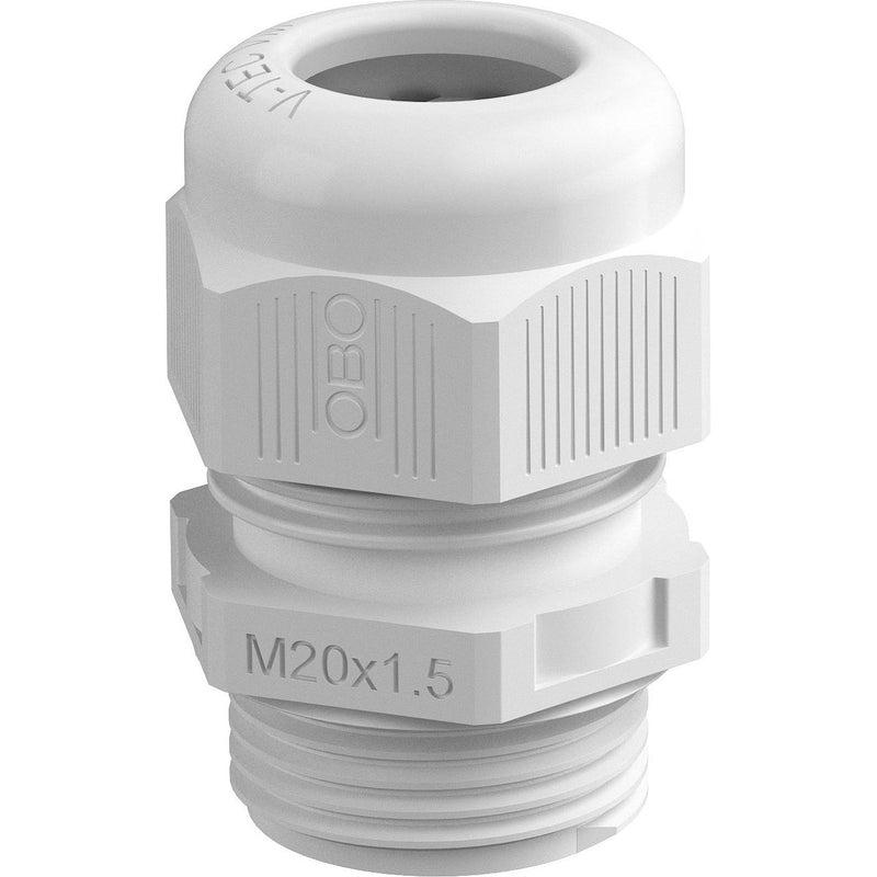 OBO Bettermann - Kabelverschraubung V-TEC VM40UV LGR UV-beständig M40, PA − 10 Stück