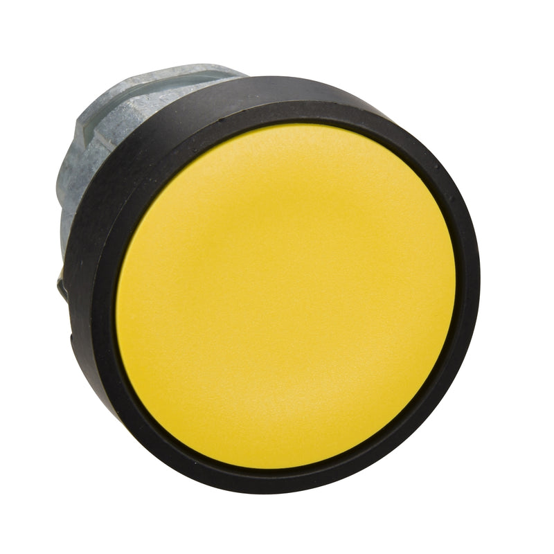 Schneider Electric - Frontelement für Drucktaster Frontelement, gelb, flach ZB4BA57 f. Drucktaster D22mm