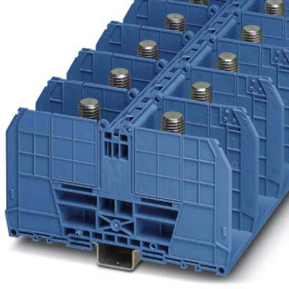 Phoenix Contact - Durchgangs-Reihenklemme Bolzenanschlussklemme RBO 16 BU 25qmm-300qmm − 5 Stück