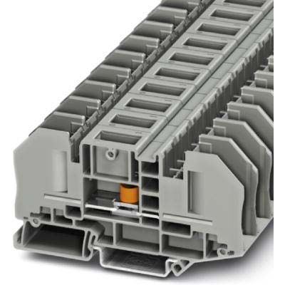 Phoenix Contact - Trenn- und Messtrenn-Reihenklemme Messwandler-Trennklemme RTO 5-T 0,1qmm-6qmm, grau − 25 Stück