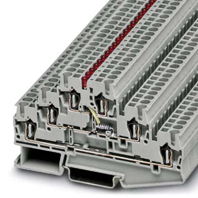 Phoenix Contact - Durchgangs-Reihenklemme Mehrstock-Klemme ST 2,5-3L-LA24RD/O-M 0,08qmm-4qmm − 50 Stück