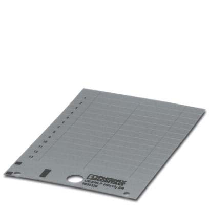 Phoenix Contact - Kennzeichnungsmaterial Kunststoffschild US-EMLP-HA (60X30)SR silber, 60x30mm − 10 Stück
