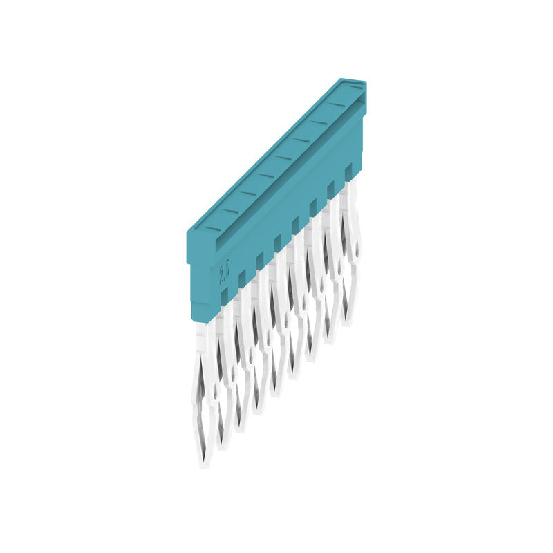 Weidmüller - Querverbinder/Brücker für Reihenklemme Querverbinder ZQV 2.5N/#1527870000 Z-Reihe 9pol − 20 Stück