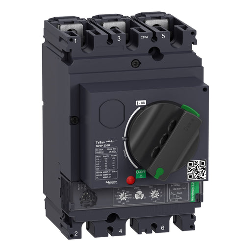 Schneider Electric - Leistungsschalter für Motorschutz Motorschutzschalter GV5P220H 3P, 220A, Icu 70kA