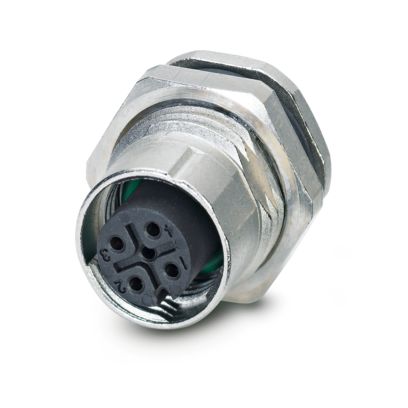 Phoenix Contact - Rundsteckverbinder, feldkonfektionierbar (Industriesteckverbinder) Gerätesteckverbinder SACC-DSI-FS-#1240051 Hinterwand − 20 Stück