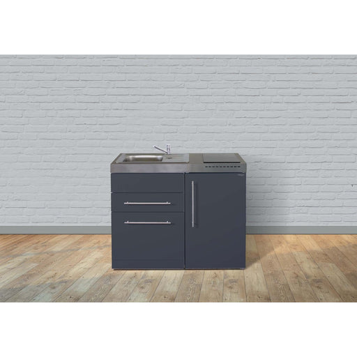 Stengel - Mini-Küche Miniküche Premiumline MPSG110SGKFreBliS Schiefergrau