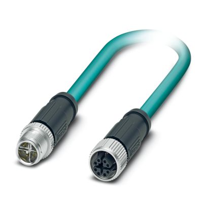 Phoenix Contact - Konfektioniertes Sensor-Aktor-Kabel Netzwerkkabel NBC-M12MSX/2#1080743
