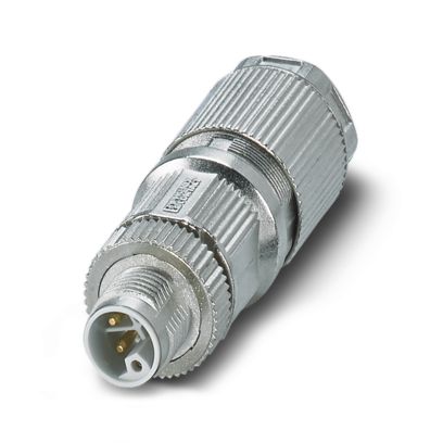 Phoenix Contact - Rundsteckverbinder, feldkonfektionierbar (Industriesteckverbinder) Power-Steckverbinder SACC-M12MSL-#1027477