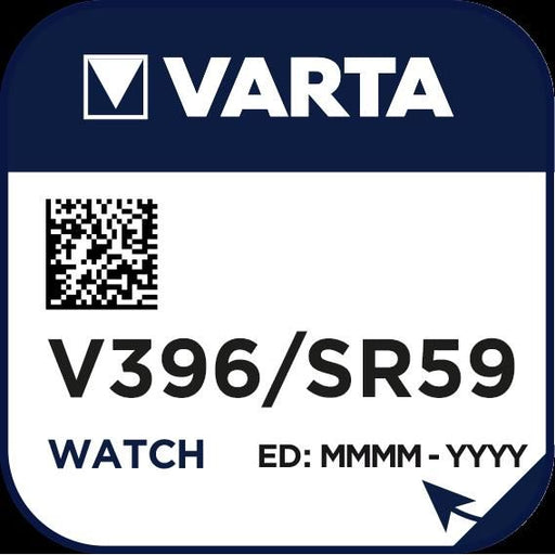Varta Cons.Varta - Batterie Uhren-Batterie V 396 Stk.1 1,55V/32mAh/Silber