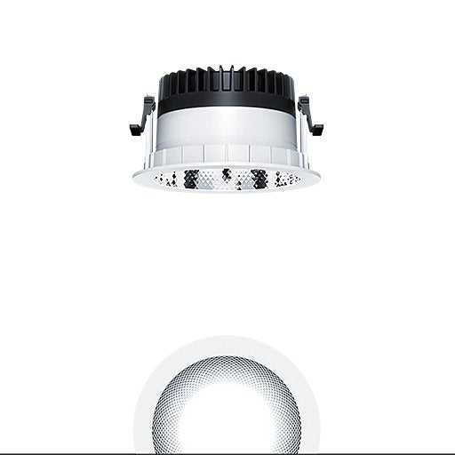 Zumtobel Group - Downlight/Strahler/Flutlicht LED - Downlight PANOS R  #62926743 840