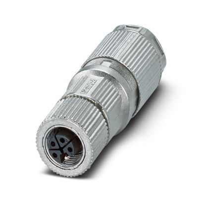Phoenix Contact - Rundsteckverbinder, feldkonfektionierbar (Industriesteckverbinder) Power-Steckverbinder SACC-M12FSL-#1027480