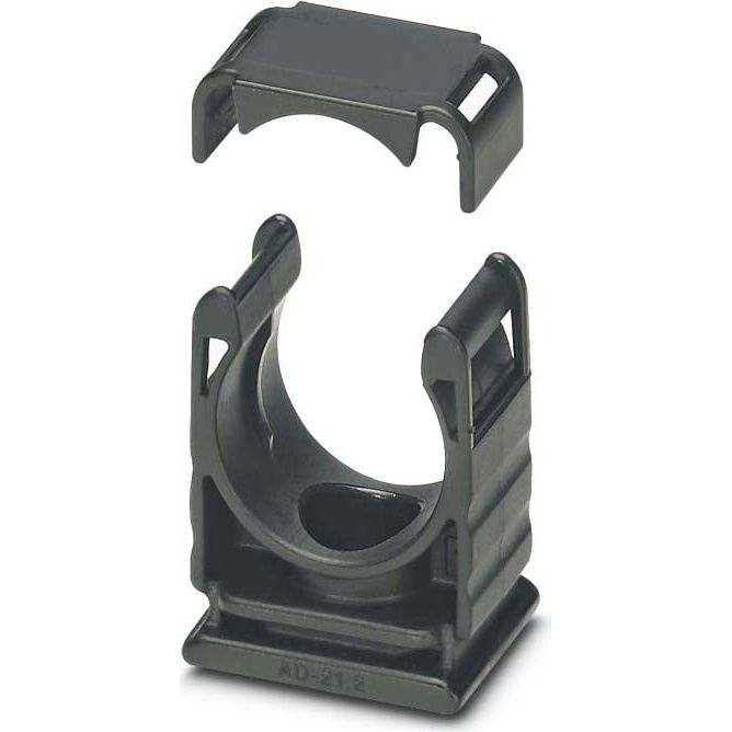 Phoenix Contact - Halter für Schlauchverschraubungen Schlauchhalter WP-BASECPAHF28,2BK m.Deckel − 25 Stück