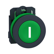 Schneider Electric - Drucktaster, Komplettgerät Drucktaster komplett XB5FA3311 gn, 30mm, 1S, in ws
