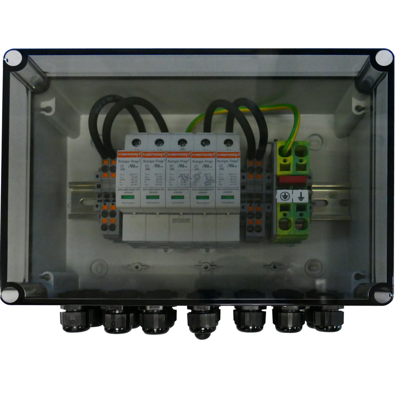 Mersen - Anschlussschrank Photovoltaik-Stringbox 2 PVBT12-1000V-B-225 MPP/2 S DC1kW Typ1+2