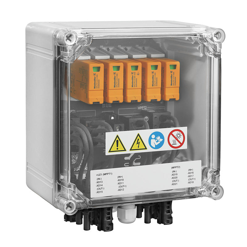 Weidmüller - Photovoltaik-DC-Stringbox Generatoranschlusskasten PVNDC2IN #2866370000