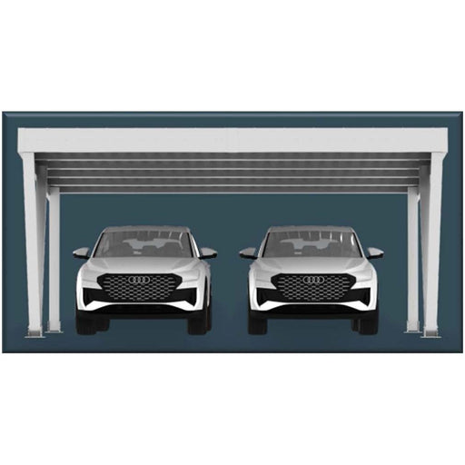 Niedax PV - Photovoltaik-Montagesystem Carport, Double PV-CP-D-290 H=2,90m, B=6,0m