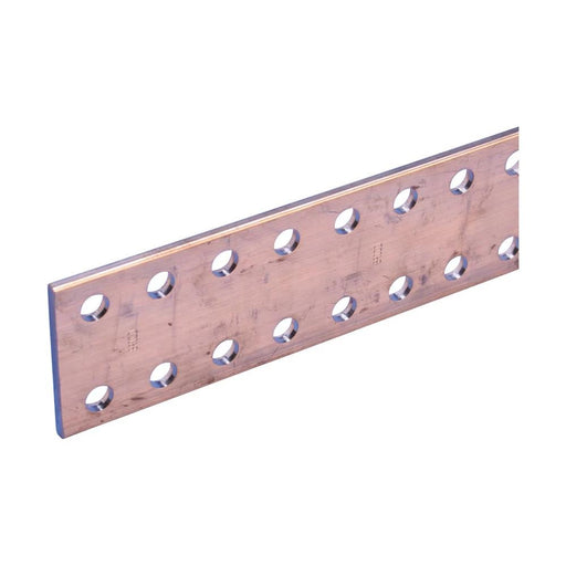 Erico - Sammelschiene Kupferschiene gelocht DPCB60X10 60x10 − 2 Stück