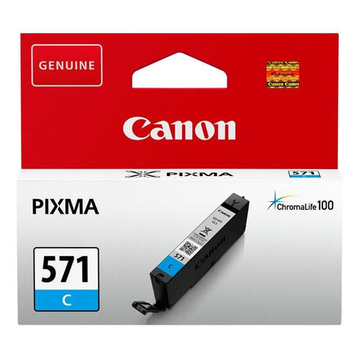 Canon - Verbrauchsmaterial für Telefax/Drucker/MFC Tintenpatrone CLI-571C 7mlcy cyan