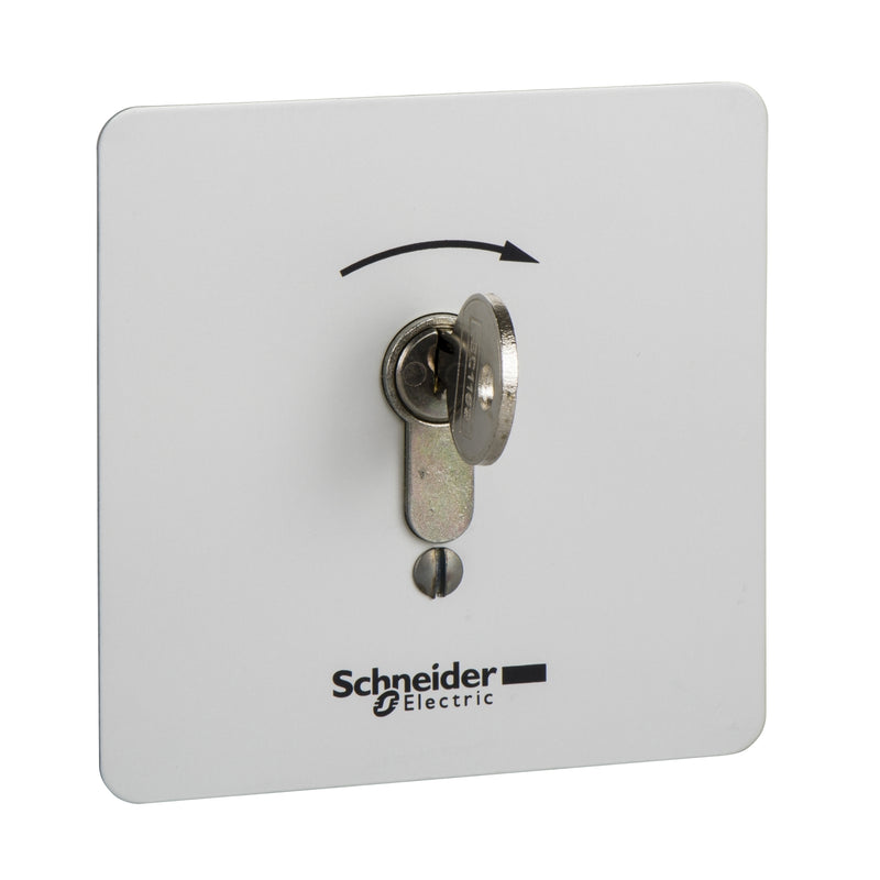 Schneider Electric - Befehls- und Meldegeräte-Kombination im Gehäuse Gehäuse mit Profilhalbzyl. XAPS14221N 2St. Aufbau