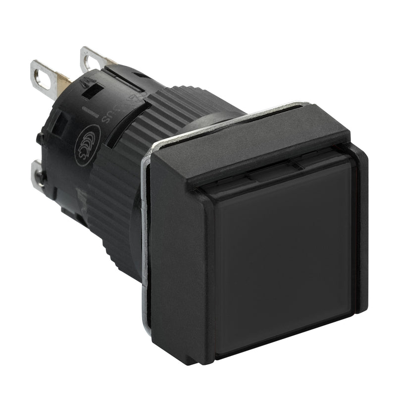 Schneider Electric - Drucktaster, Komplettgerät Drucktaster, schwarz XB6ECA21P o. Rastung, 1W − 5 Stück