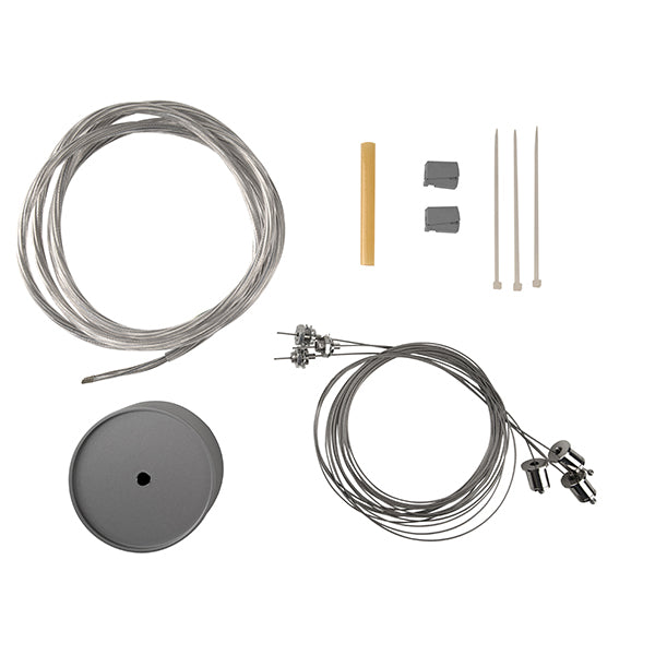 LTS Licht&Leuchten - Mechanisches Zubehör/Ersatzteile für Leuchten Einspeisung/Drahtseil L 83/1500 DIM si 3-f. 1.5m/5-adrig si